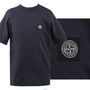 Stone Island Junior 20147 Patch Logo T-Shirt Navy (Kids)