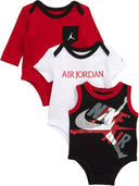 Jordan Jumpman Bodysuit 3-Pack Red/White/Black (Baby)