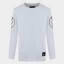 Jordan x PSG Long Sleeve T-Shirt White (Junior)