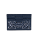 Amiri Leather Bandana Cardholder Navy - True to Sole - 2