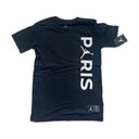 Jordan x PSG Wordmark T-Shirt Black (Junior)