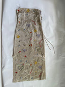 Tory Burch Embroidered Sheath Dress Pale Stone