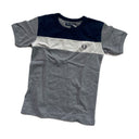 Fred Perry Colour Block T-Shirt Grey (Kids)