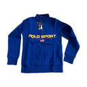 Ralph Lauren Polo Sport Half-Zip Sweatshirt Royal Blue (Junior)