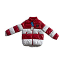 Tommy Hilfiger Colour-Block Crest Puffer Jacket Red/White (Kids)