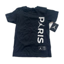 Jordan x PSG Wordmark T-Shirt Black (Kids)