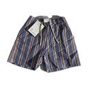 East End Highlanders Striped Drawstring Shorts Blue (Junior)