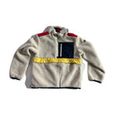 Tommy Hilfiger Colour-Block Sherpa Half-Zip Fleece Cream (Kids)