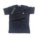Stone Island Junior Patch Logo T-Shirt Black (Kids)