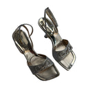 Wandler Julio Anklet Sandal Silver Mix