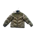 Woolrich Chevron Quilted Puffer Jacket Olive (Kids)