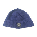 Stone Island Junior Compass Patch Knit Beanie Blue (Kids)
