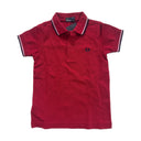 Fred Perry Twin Tipped Polo Red (Kids)