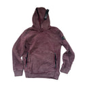 Stone Island Junior Zip Pocket Hoodie Burgundy (Junior)