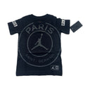 Jordan x PSG Logo T-Shirt Black (Kids)