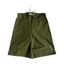 East End Highlanders Patch Pocket Shorts Olive (Kids)