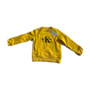 Calvin Klein Jeans Monogram Logo Sweatshirt Yellow (Kids)