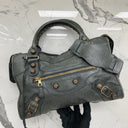 Balenciaga 173034 City 2Way Handbag Grey | Pre-Loved