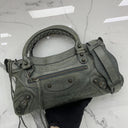 Balenciaga Green 103208 The First City 2Way with Mirror Shoulder Bag | Pre-Loved