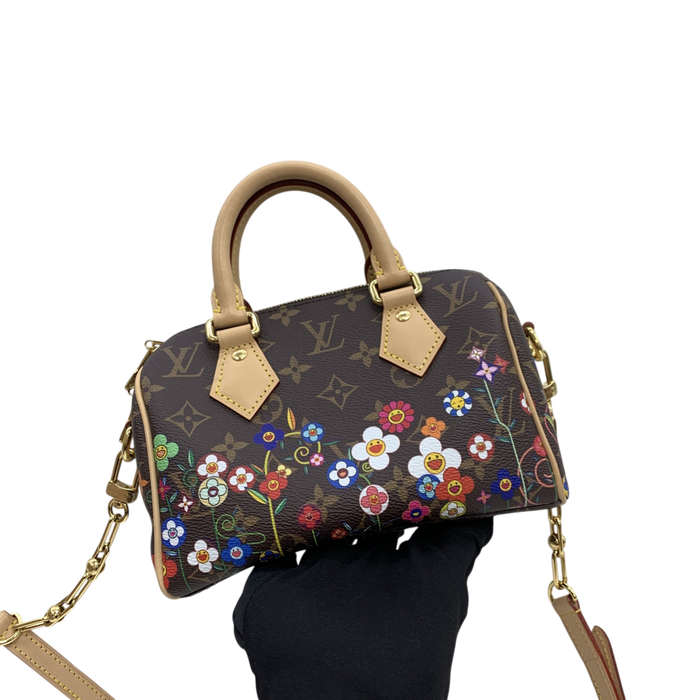 Louis Vuitton M14175 Speedy 20 Bandoulière LV x Takashi Murakami | Pre-Loved