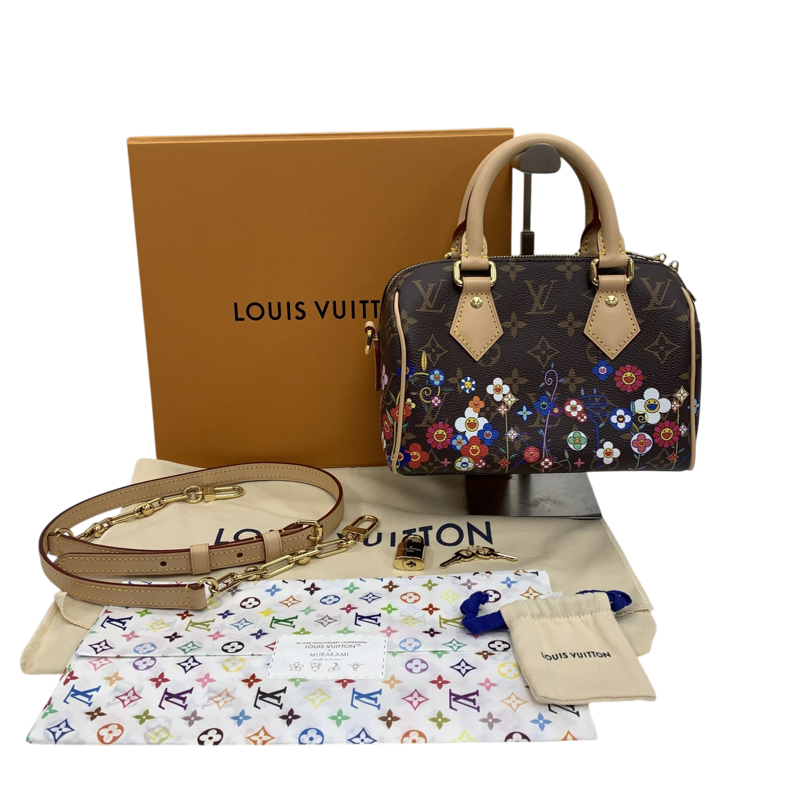 Louis Vuitton M14175 Geantă Speedy 20 Bandoulière LV x Takashi Louis Vuitton M14175 Geantă Speedy 20 Bandoulière LV x Takashi