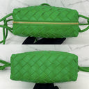 Bottega Veneta Green Camera Shoulder Bag RFID | Pre-Loved