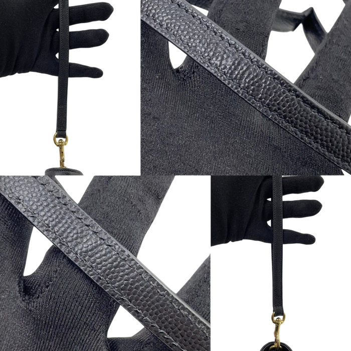 Saint Laurent Black 651030 Leather Clutch | Pre-Loved