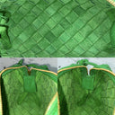 Bottega Veneta Green Camera Shoulder Bag RFID | Pre-Loved