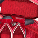Dior Red Lady Dior Medium Patent Zip Version Shoulder Bag | Pre-Loved