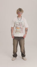 Travis Scott Utopia Circus Maximus 2024 Tour Tee White