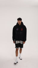 Rhude Hanorac Cote D’Azur Crest Negru