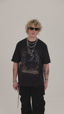 Tricou Travis Scott Utopia Delresto Euro Tour Circus Maximus Negru