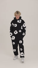 Pantaloni de trening Denim Tears The Cotton Wreath Negru