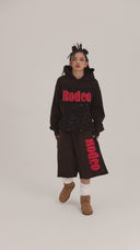 Travis Scott Cactus Jack x Sp5der Days Before Rodeo Hoodie Brown