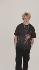 Tricou Travis Scott Utopia Circus Maximus Euro 2024 Tour S/S Negru