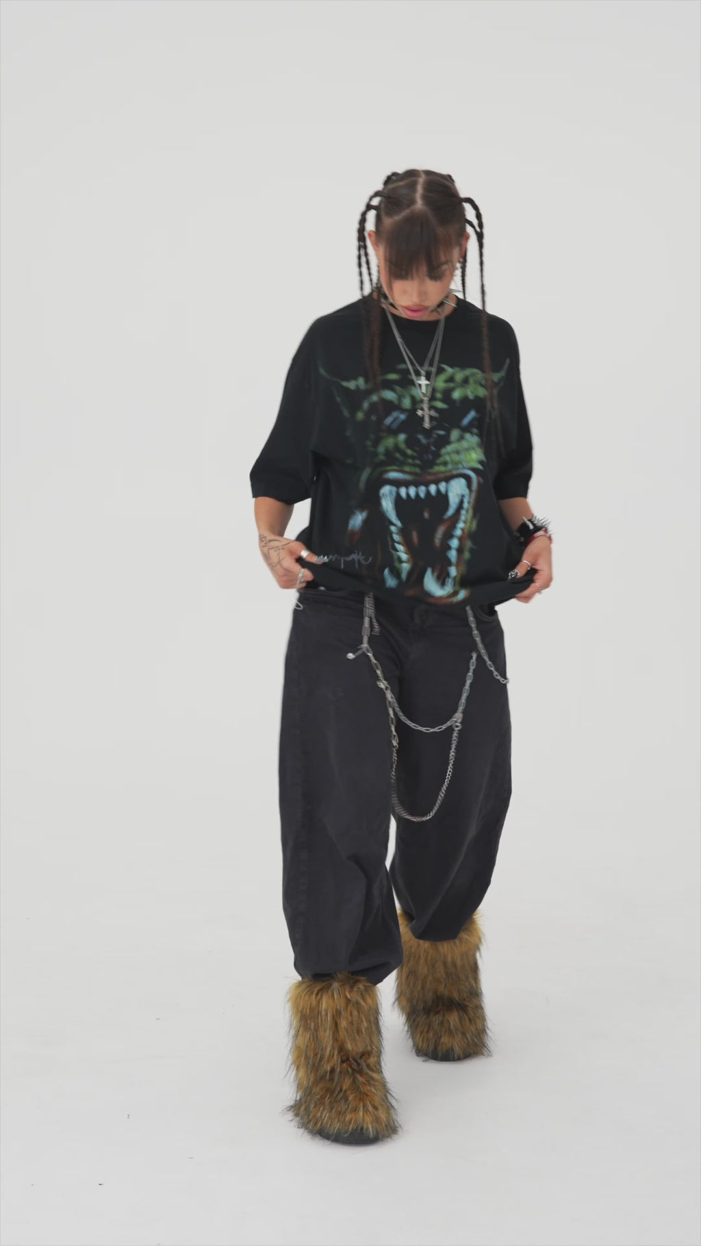 Travis Scott Utopia Circus Maximus 2023 Tour II Tee Black - True to Sole - 7