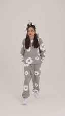 Set Denim Tears Coroană de Bumbac Gri