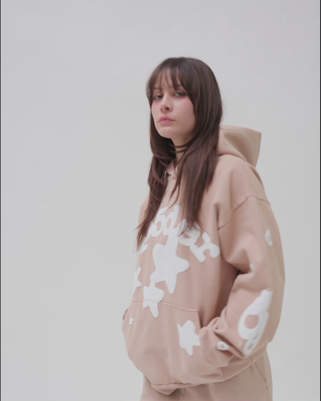 Sp5der Beluga Hoodie Sand- True to Sole - 5