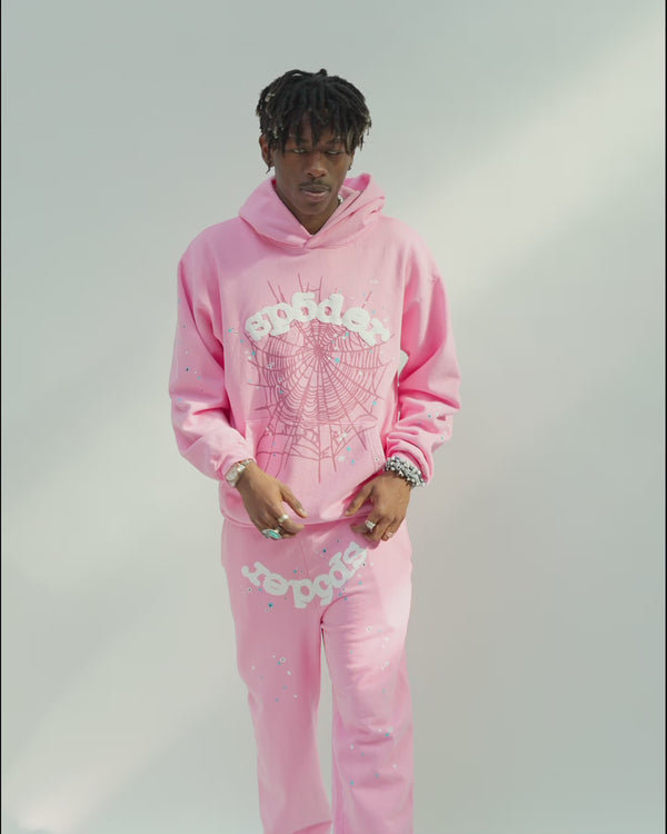 Sp5der OG Web Hoodie Pink - True to Sole - 6
