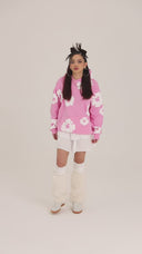 Denim Tears The Cotton Wreath Sweatshirt Pink