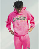 Sp5der P*NK V2 Hoodie Pink - True to Sole - 7
