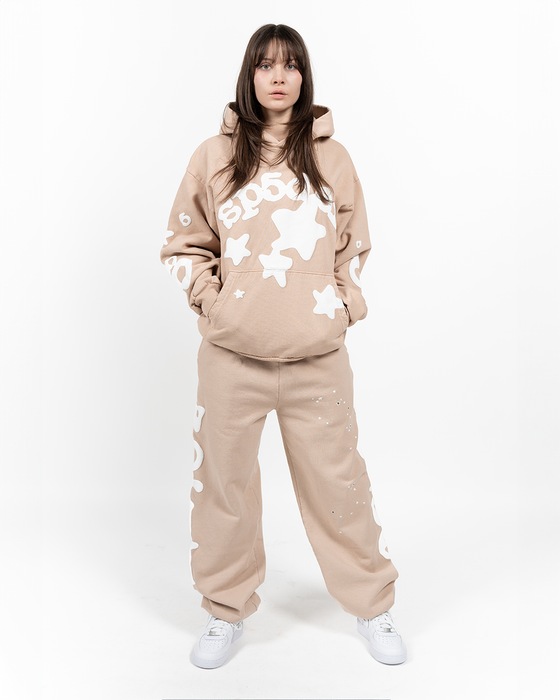 Sp5der Beluga Sweatpants Sand - True to Sole - 3