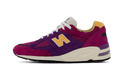 New Balance 990v2 MiUSA Teddy Santis Purple Yellow-1