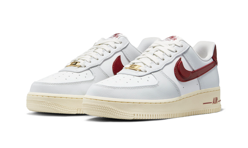 Nike Air Force 1 Low '07 SE Just Do It Photon Dust Team Red-3