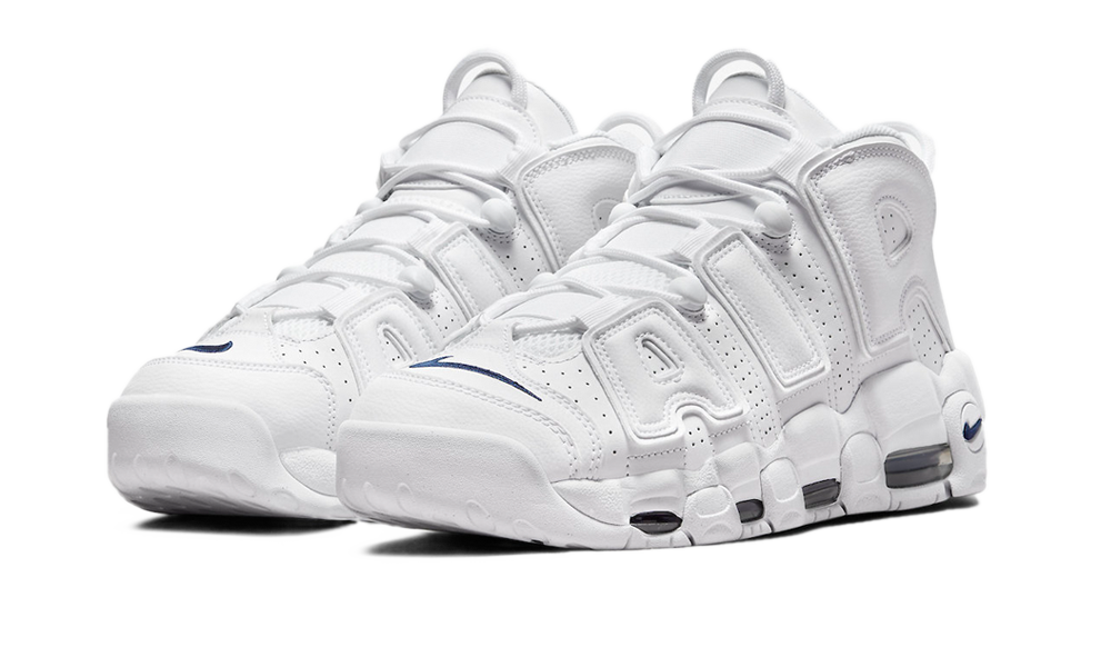 Nike uptempo 96 sales white