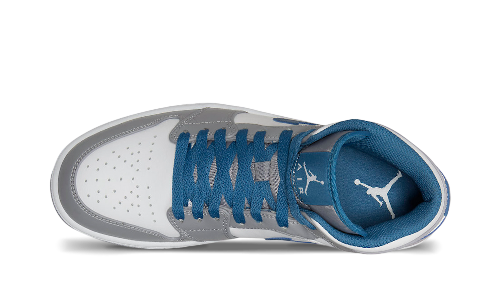 Air Jordan 1 Mid True Blue(DQ8426-014) - True to Sole-03