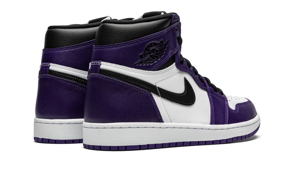 Air Jordan 1 Retro High OG Court Purple 2020 True to Sole