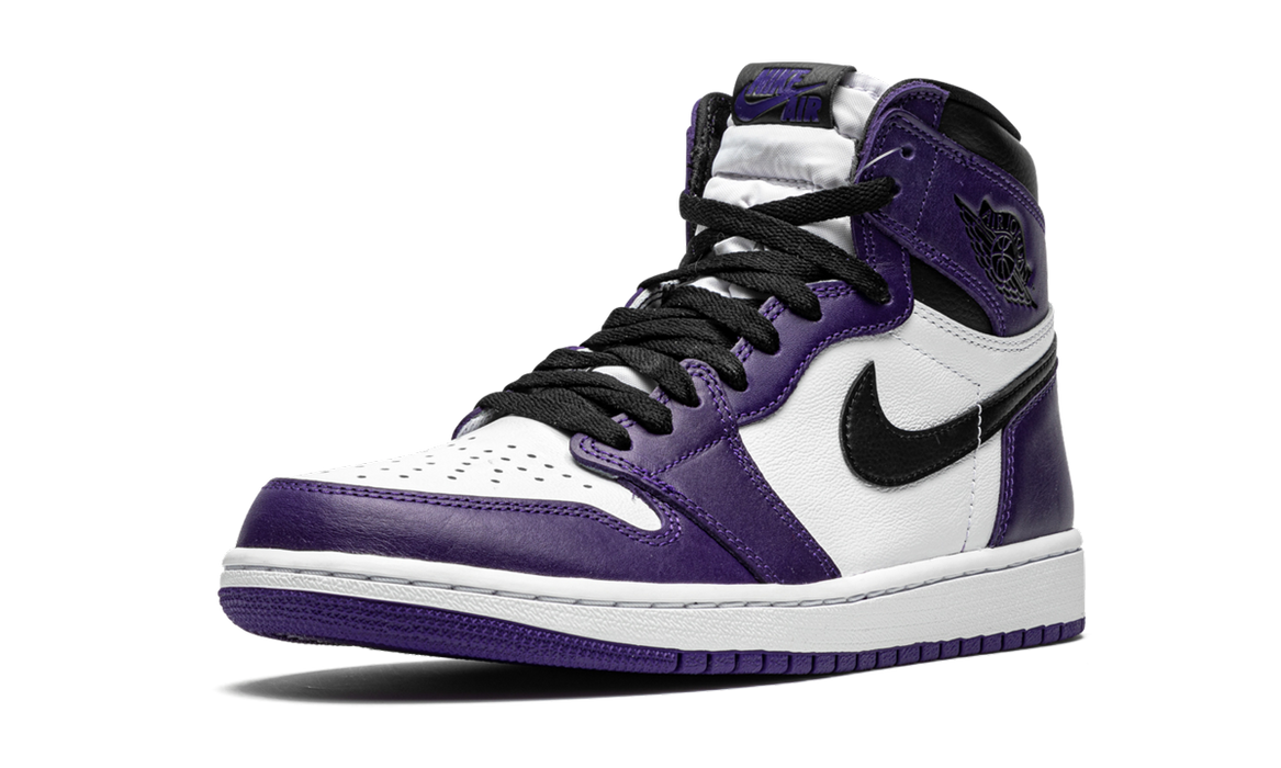 Air Jordan 1 Retro High OG Court Purple 2020 True to Sole