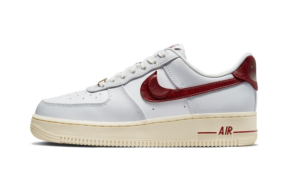 Nike Air Force 1 Low '07 SE Just Do It Photon Dust Team Red-1