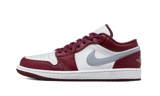 Air Jordan 1 Low White Bordeaux (553558-615) - True to Sole-1